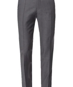 CG Hose Cedric 50/102S1/433063/81 Slim Fit, Schurwolle Super100, Dunkelgrau gemustert, Grau -Anzüge & Westen Verkäufe 260706 norm2