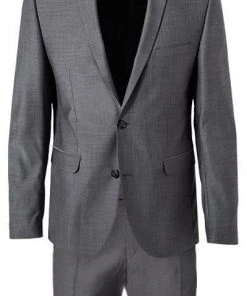 CG Anzug Caden+Cedric 50/102S1/423712+433063/81 Slim Fit, Schurwolle Super100, Dunkelgrau gemustert, Grau -Anzüge & Westen Verkäufe 260707 norm2