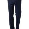 Carl Gross Hose Silvio 60/049N0/338271/63 Regular Fit, Schurwolle Super110 REDA, Dunkelblau meliert, Marine