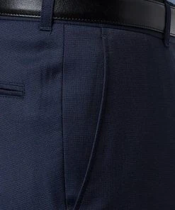 Carl Gross Hose Silvio 60/049N0/338271/63 Regular Fit, Schurwolle Super110 REDA, Dunkelblau meliert, Marine -Anzüge & Westen Verkäufe 260716 norm3