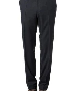 Carl Gross Hose Silvio 60/049N0/338271/82 Regular Fit, Schurwolle Super110 REDA, Anthrazit meliert, Anthrazit