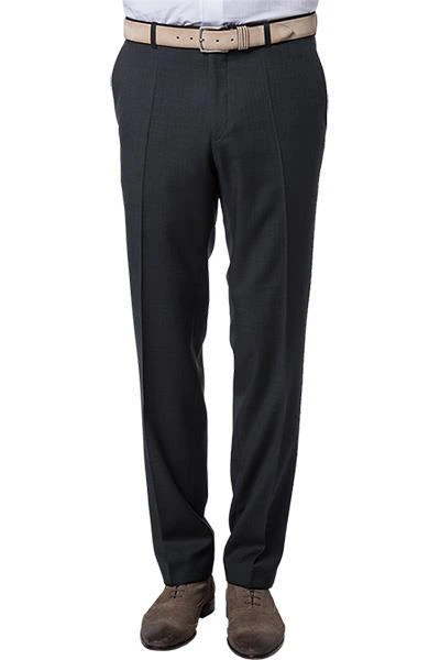 Carl Gross Hose Silvio 60/049N0/338271/82 Regular Fit, Schurwolle Super110 REDA, Anthrazit meliert, Anthrazit 3 Carl Gross Hose Silvio 60/049N0/338271/82 Regular Fit, Schurwolle Super110 REDA, Anthrazit meliert, Anthrazit