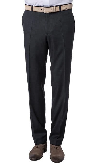 Carl Gross Anzug 60/049N0/324772+338271/82 Regular Fit, Schurwolle Super110 REDA, Anthrazit meliert, Anthrazit 8 Carl Gross Anzug 60/049N0/324772+338271/82 Regular Fit, Schurwolle Super110 REDA, Anthrazit meliert, Anthrazit – Bild 6