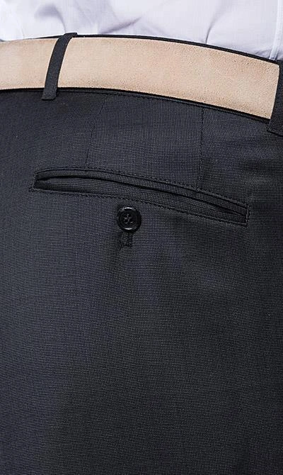 Carl Gross Anzug 60/049N0/324772+338271/82 Regular Fit, Schurwolle Super110 REDA, Anthrazit meliert, Anthrazit 11 Carl Gross Anzug 60/049N0/324772+338271/82 Regular Fit, Schurwolle Super110 REDA, Anthrazit meliert, Anthrazit – Bild 9