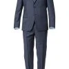 Pierre Cardin Anzug 52250+72002/850/11461/3350 Regular Fit, Schurwolle, Saphirblau meliert, Ocean