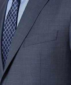 Pierre Cardin Anzug 52250+72002/850/11461/3350 Regular Fit, Schurwolle, Saphirblau meliert, Ocean -Anzüge & Westen Verkäufe 260745 norm3