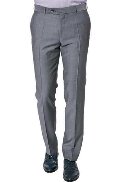 Carl Gross Hose Sascha 60-045N1/332023/81 Modern Fit, Schurwolle Super110, Grau gemustert, Grau 3 Carl Gross Hose Sascha 60-045N1/332023/81 Modern Fit, Schurwolle Super110, Grau gemustert, Grau
