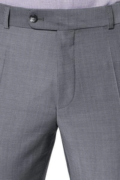 Carl Gross Hose Sascha 60-045N1/332023/81 Modern Fit, Schurwolle Super110, Grau gemustert, Grau 4 Carl Gross Hose Sascha 60-045N1/332023/81 Modern Fit, Schurwolle Super110, Grau gemustert, Grau – Bild 2