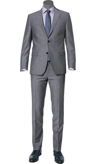 Carl Gross Anzug 60-045N1/323022+332023/81 Modern Fit, Schurwolle Super110, Stahlgrau, Grau 3 Carl Gross Anzug 60-045N1/323022+332023/81 Modern Fit, Schurwolle Super110, Stahlgrau, Grau