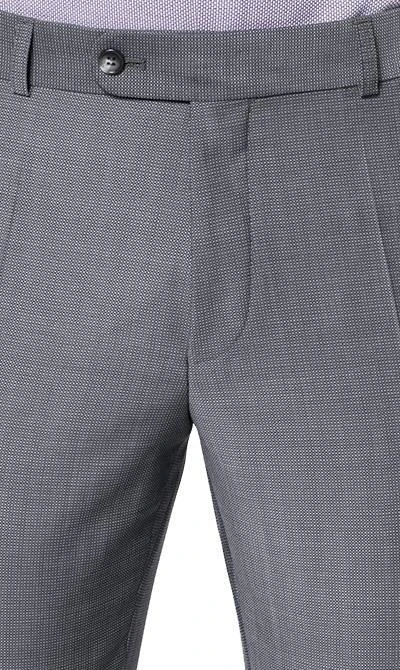 Carl Gross Anzug 60-045N1/323022+332023/81 Modern Fit, Schurwolle Super110, Stahlgrau, Grau 9 Carl Gross Anzug 60-045N1/323022+332023/81 Modern Fit, Schurwolle Super110, Stahlgrau, Grau – Bild 7