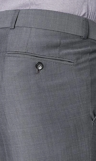 Carl Gross Anzug 60-045N1/323022+332023/81 Modern Fit, Schurwolle Super110, Stahlgrau, Grau 11 Carl Gross Anzug 60-045N1/323022+332023/81 Modern Fit, Schurwolle Super110, Stahlgrau, Grau – Bild 9