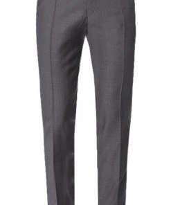 CG Anzug 50/102S1/423712+433063+441013/81 Slim Fit, Schurwolle Super100, Dunkelgrau gemustert, Grau -Anzüge & Westen Verkäufe 261577 norm8