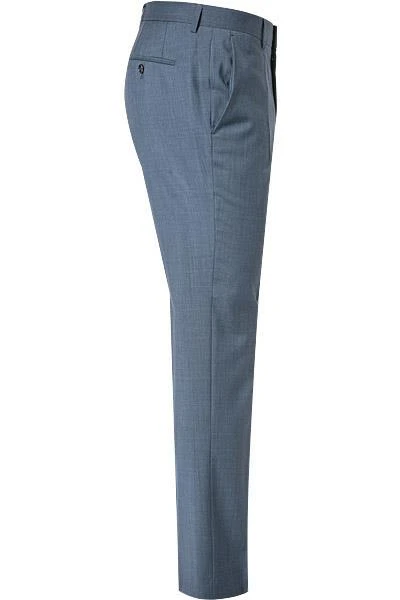 HUGO BOSS Hose Genesis2 50332854/462 Slim Fit, Schurwolle-Kaschmir, Rauchblau meliert, Open blue 5 HUGO BOSS Hose Genesis2 50332854/462 Slim Fit, Schurwolle-Kaschmir, Rauchblau meliert, Open blue – Bild 3