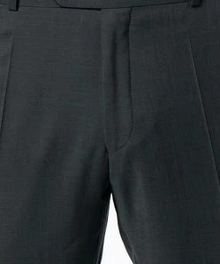 Carl Gross Anzug 00/001N0/324972+338323/83 Modern Fit, Schurwolle LANIFICIO FLLI CERRUTI, Anthrazit meliert, Anthrazit -Anzüge & Westen Verkäufe 268571 norm7