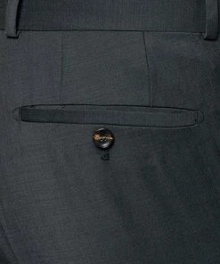 Carl Gross Anzug 00/001N0/324972+338323/83 Modern Fit, Schurwolle LANIFICIO FLLI CERRUTI, Anthrazit meliert, Anthrazit -Anzüge & Westen Verkäufe 268571 norm9