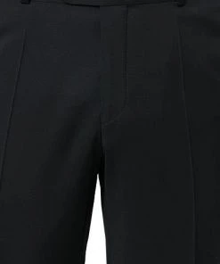 Carl Gross Anzug 00/001N0/324972+338323/90 Modern Fit, Schurwolle LANIFICIO FLLI CERRUTI, Schwarz -Anzüge & Westen Verkäufe 268572 norm7