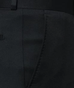 Carl Gross Anzug 00/001N0/324972+338323/90 Modern Fit, Schurwolle LANIFICIO FLLI CERRUTI, Schwarz -Anzüge & Westen Verkäufe 268572 norm8