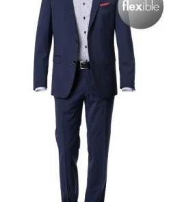 bugatti Anzug Flexcity 99770/793400+788500/380 Schurwolle Flexcity, Marine -Anzüge & Westen Verkäufe 268841 norm