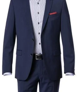 bugatti Anzug Flexcity 99770/793400+788500/380 Schurwolle Flexcity, Marine -Anzüge & Westen Verkäufe 268841 norm2