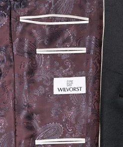 Wilvorst Smoking schwarz 471201/10/13661/2+724 Wolle-Mohair -Anzüge & Westen Verkäufe 268992 norm5