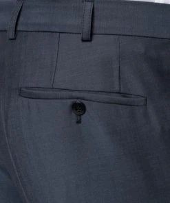 Wilvorst Smokinghose blau 471201/33/724 Woll-Mohair, Nachtblau -Anzüge & Westen Verkäufe 269006 norm4