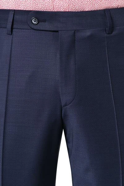 ROY ROBSON Hose 5015/0340/018 Regular Fit, Schurwolle, Mittelblau meliert, Mittelbau 4 ROY ROBSON Hose 5015/0340/018 Regular Fit, Schurwolle, Mittelblau meliert, Mittelbau – Bild 2