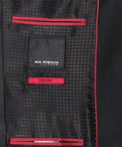 ROY ROBSON Anzug S00050381694700+295400/A001 Slim Fit, Schurwolle, Schwarz -Anzüge & Westen Verkäufe 269825 norm5