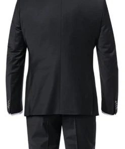 ROY ROBSON ROY R. Anzug S00050381694700+295400+704100/A001 Anzug mit Weste, Slim Fit, Schurwolle, Schwarz -Anzüge & Westen Verkäufe 269827 norm6