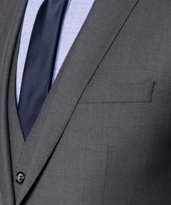 ROY ROBSON ROY R. Anzug S00050381694700+295400+704100/A020 Anzug mit Weste, Slim Fit, Schurwolle, Mittelgrau meliert, Grau 13 ROY ROBSON ROY R. Anzug S00050381694700+295400+704100/A020 Anzug mit Weste, Slim Fit, Schurwolle, Mittelgrau meliert, Grau -Anzüge & Westen Verkäufe 269832 norm3