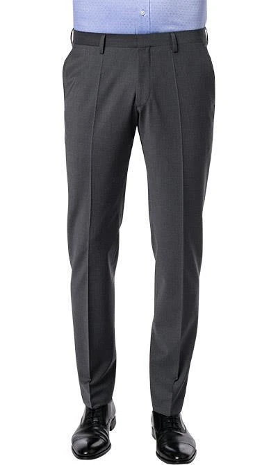 ROY ROBSON ROY R. Anzug S00050381694700+295400+704100/A020 Anzug mit Weste, Slim Fit, Schurwolle, Mittelgrau meliert, Grau 9 ROY ROBSON ROY R. Anzug S00050381694700+295400+704100/A020 Anzug mit Weste, Slim Fit, Schurwolle, Mittelgrau meliert, Grau – Bild 7