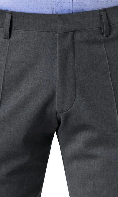 ROY ROBSON ROY R. Anzug S00050381694700+295400+704100/A020 Anzug mit Weste, Slim Fit, Schurwolle, Mittelgrau meliert, Grau 10 ROY ROBSON ROY R. Anzug S00050381694700+295400+704100/A020 Anzug mit Weste, Slim Fit, Schurwolle, Mittelgrau meliert, Grau – Bild 8