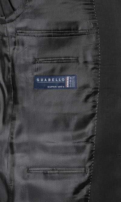 Daniel Hechter Anzug 40200/100103+40250/990 Modern Fit, Schurwolle Super120 GUABELLO, Schwarz meliert, Black 7 Daniel Hechter Anzug 40200/100103+40250/990 Modern Fit, Schurwolle Super120 GUABELLO, Schwarz meliert, Black – Bild 5