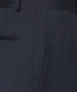 Daniel Hechter Hose 40250/100103/670 Modern Fit, Schurwolle Super120 GUABELLO, Nachtblau, Dark blue -Anzüge & Westen Verkäufe 270198 norm3
