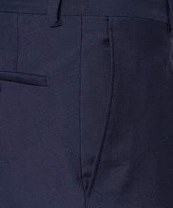 Daniel Hechter Hose 40150/100102/670 Schurwolle, Marine meliert, Dark blue -Anzüge & Westen Verkäufe 270217 norm3