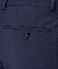 Daniel Hechter Hose 40150/100102/670 Schurwolle, Marine meliert, Dark blue -Anzüge & Westen Verkäufe 270217 norm4