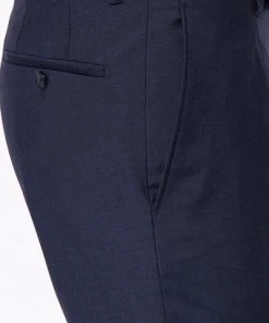 Daniel Hechter Hose 40150/100102/670 Schurwolle, Marine meliert, Dark blue -Anzüge & Westen Verkäufe 270217 norm9