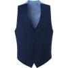 DIGEL Weste Modern Fit Dan 99832/160008/24 Schurwolle Super100 Marzotto, Marine