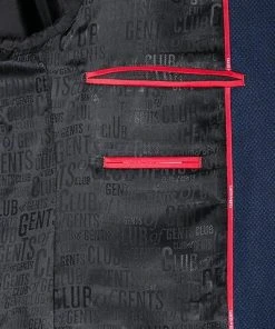 CG Anzug 60/111S1/423682+433053/62 Modern Fit, Schurwolle, Blau gemustert, Marine -Anzüge & Westen Verkäufe 272667 norm5