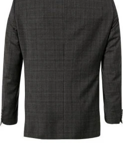 Carl Gross Anzug 60/053N3/323022+332023/82 Modern Fit, Schurwolle Super110, Anthrazit-rot kariert, Anthrazit -Anzüge & Westen Verkäufe 272682 norm3