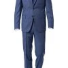 DIGEL Anzug Modern Fit 99653/120033+116062/26 Schurwolle Super110, Blau meliert, Blau -Anzüge & Westen Verkäufe 272694 norm