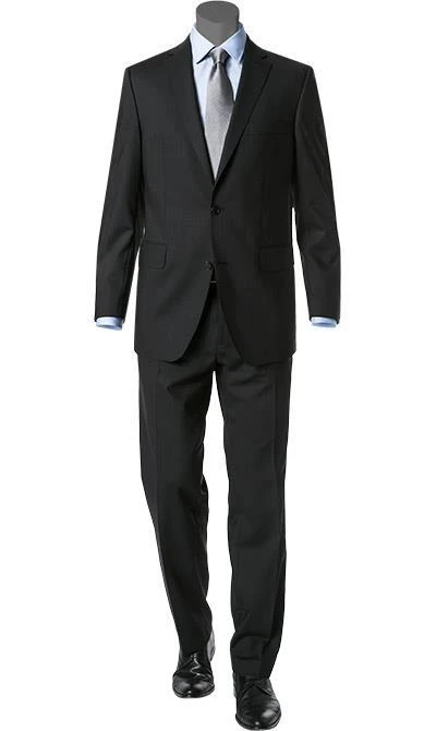 Carl Gross Anzug 57/0039/1751+1075/90 Regular Fit, Schurwolle, Schwarz 3 Carl Gross Anzug 57/0039/1751+1075/90 Regular Fit, Schurwolle, Schwarz
