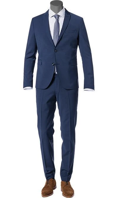 CINQUE Anzug Cipanetti 2298+2198/1501/65 Super Slim, Schurwolle, Blau, Marine 3 CINQUE Anzug Cipanetti 2298+2198/1501/65 Super Slim, Schurwolle, Blau, Marine