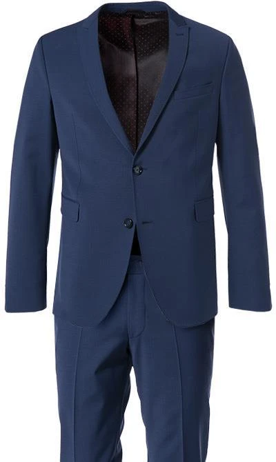 CINQUE Anzug Cipanetti 2298+2198/1501/65 Super Slim, Schurwolle, Blau, Marine 4 CINQUE Anzug Cipanetti 2298+2198/1501/65 Super Slim, Schurwolle, Blau, Marine – Bild 2