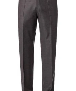 EDUARD DRESSLER Hose Jeff 00510/3B25/84 Shaped Fit, Schurwolle Super140, Braun meliert, Braun -Anzüge & Westen Verkäufe 273242 norm2