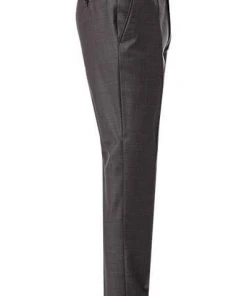 EDUARD DRESSLER Hose Jeff 00510/3B25/84 Shaped Fit, Schurwolle Super140, Braun meliert, Braun -Anzüge & Westen Verkäufe 273242 norm3