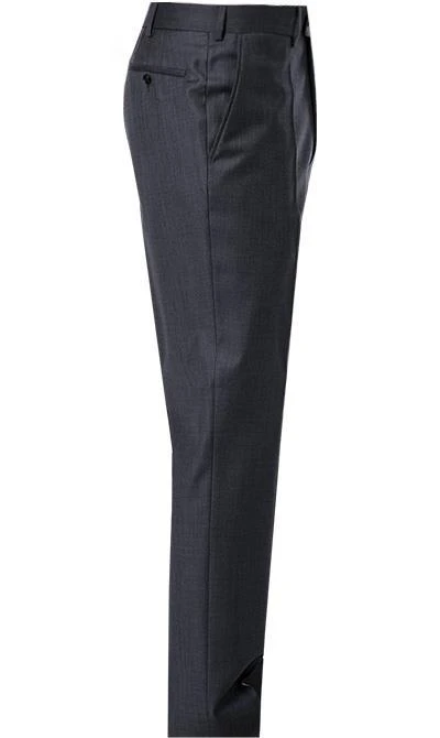 EDUARD DRESSLER Anzug 00510/6B01+3B25/28 Shaped Fit, Schurwolle Super140, Graphit meliert, Graphit 9 EDUARD DRESSLER Anzug 00510/6B01+3B25/28 Shaped Fit, Schurwolle Super140, Graphit meliert, Graphit – Bild 7