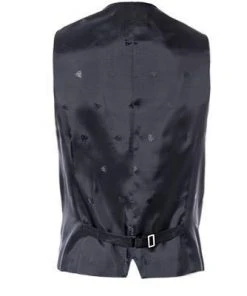 ROY ROBSON Weste 5022/21/719 Slim Fit, Schurwolle Super110 REDA, Dunkelblau kariert, Nachtblau -Anzüge & Westen Verkäufe 275183 norm2