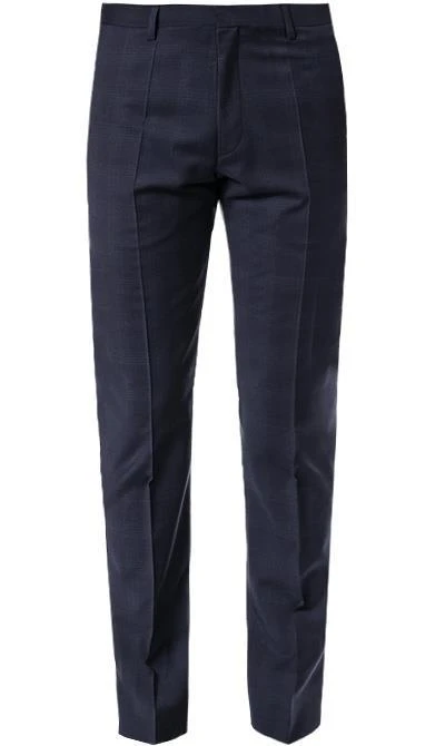 ROY ROBSON Anzug 5022/2062+0240+21/719 Anzug mit Weste, Slim Fit, Schurwolle Super110 REDA, Dunkelblau kariert, Nachtblau 8 ROY ROBSON Anzug 5022/2062+0240+21/719 Anzug mit Weste, Slim Fit, Schurwolle Super110 REDA, Dunkelblau kariert, Nachtblau – Bild 6