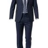 ROY ROBSON Anzug S00050741254400+1267500/A401 Regular Fit, Schurwolle Super120, Dunkelblau meliert, Nachtblau