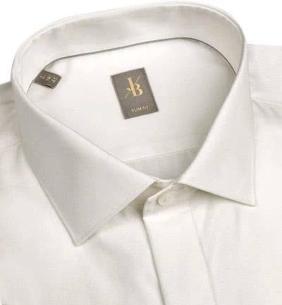 Jacques Britt Slim Fit Gala-Scala UMA 960268/02 Hemd, Popeline, Ecru 4 Jacques Britt Slim Fit Gala-Scala UMA 960268/02 Hemd, Popeline, Ecru – Bild 2